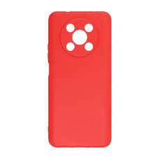 Soft-touch бампер KST Silicone Cover для Huawei Nova Y90 (2022) красный с закрытым низом