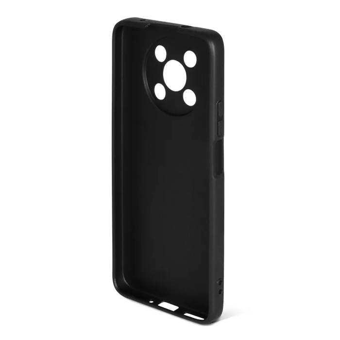 Soft-touch бампер KST Silicone Cover для Huawei Nova Y90 (2022) черный с закрытым низом