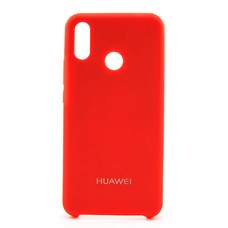 Soft-touch бампер KST Silicone Cover для Huawei P Smart Plus (Nova 3i) красный