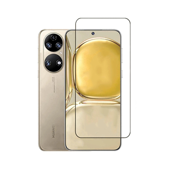 Защитное стекло KST FG для Huawei P50 черное