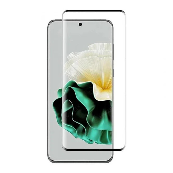Защитное стекло KST FG для Huawei P60 Pro черный с закруглением