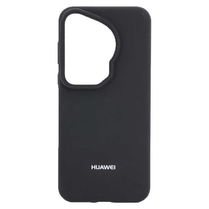 Soft-touch бампер KST Silicone Cover для Huawei Pura 70 Ultra черный
