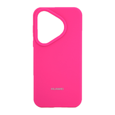 Soft-touch бампер KST Silicone Cover для Huawei Pura 70 фуксия