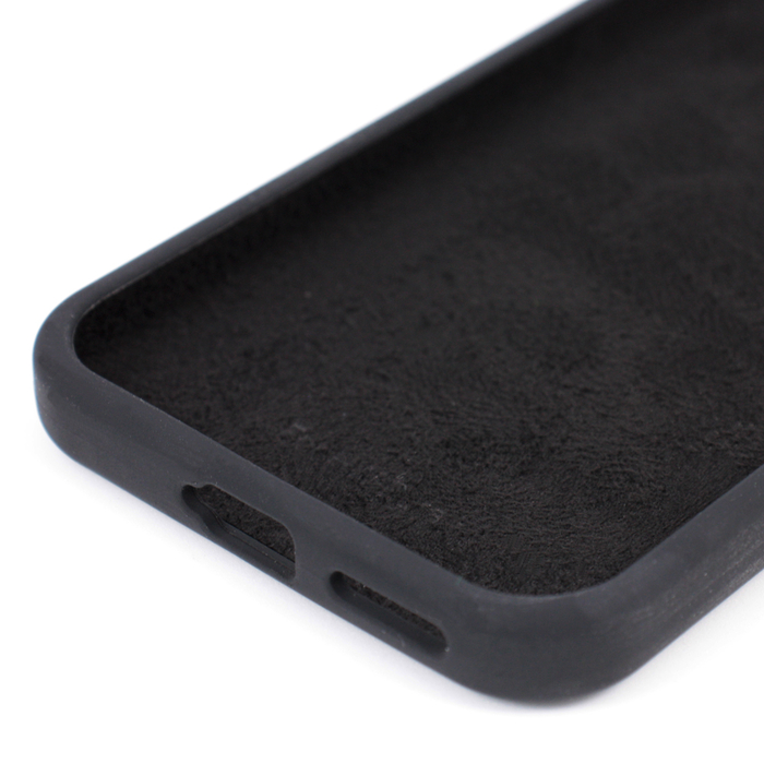 Soft-touch бампер KST Silicone Cover для Huawei Pura 70 черный