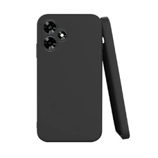 Soft-touch бампер KST Silicone Cover для Infinix Note 30i черный с закрытым низом
