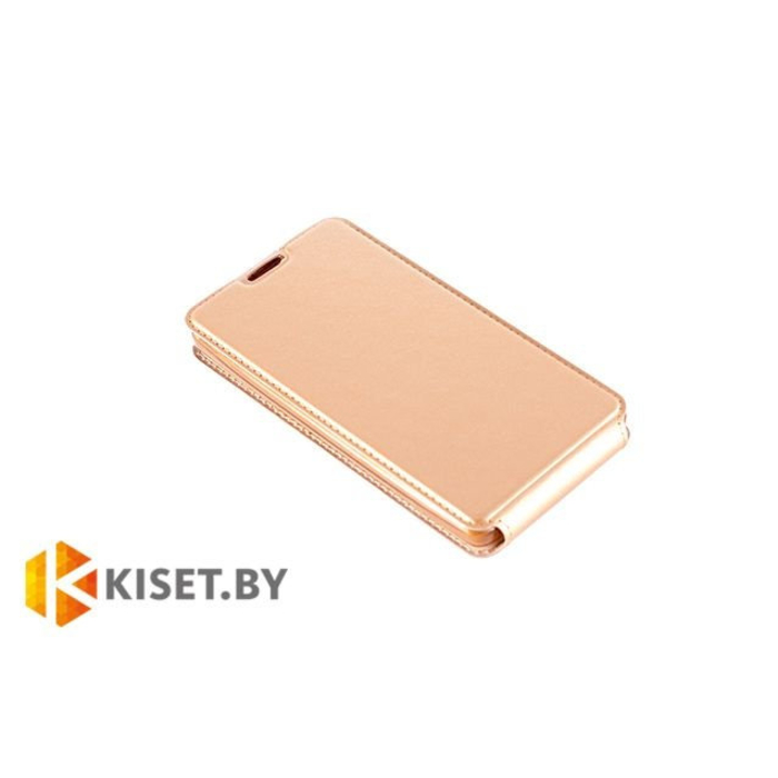 Чехол-книжка Experts SLIM Flip case для Lenovo Vibe C (A2020), золотой