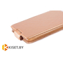 Чехол-книжка Experts SLIM Flip case для Lenovo Vibe C (A2020), золотой