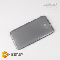 Силиконовый чехол Jekod с защитной пленкой для Lenovo S930, черный