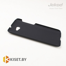 Пластиковый бампер Jekod и защитная пленка для Lenovo S930, черный