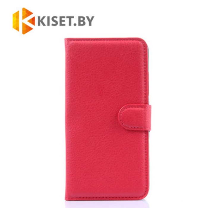 Чехол-книжка Flip Case для Lenovo Sisley S90, красный