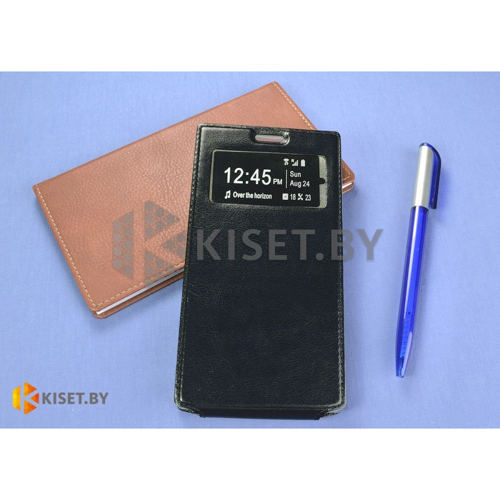 Чехол-книжка Experts SLIM Flip case vol.2 для Lenovo Sisley S90, черный