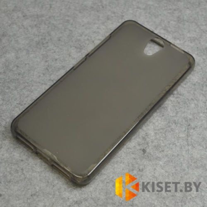 Силиконовый чехол матовый для Lenovo Vibe S1 Lite, черный