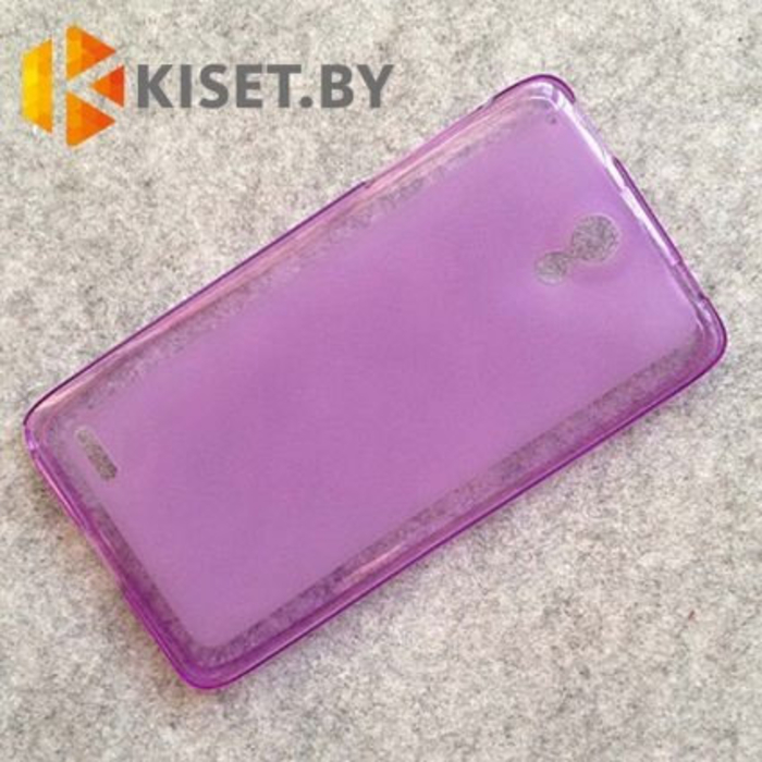 Силиконовый чехол матовый для Lenovo Vibe Z2, фиолетовый