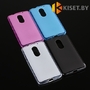 Силиконовый чехол матовый для Lenovo Vibe X3, синий