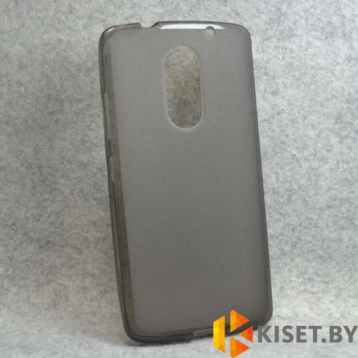 Силиконовый чехол матовый для Lenovo Vibe X3, синий