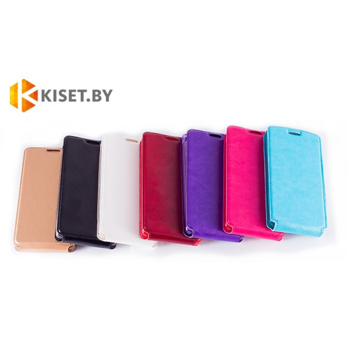 Чехол-книжка Experts SLIM Flip case для LG G-Pro Lite (D686), розовый