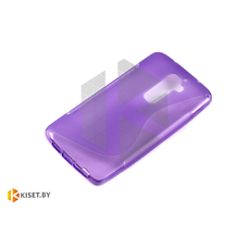 Силиконовый чехол для LG G2, фиолетовый