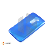 Силиконовый чехол для LG G2, синий