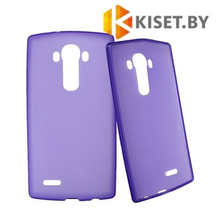 Силиконовый чехол для LG G4S Beat, фиолетовый