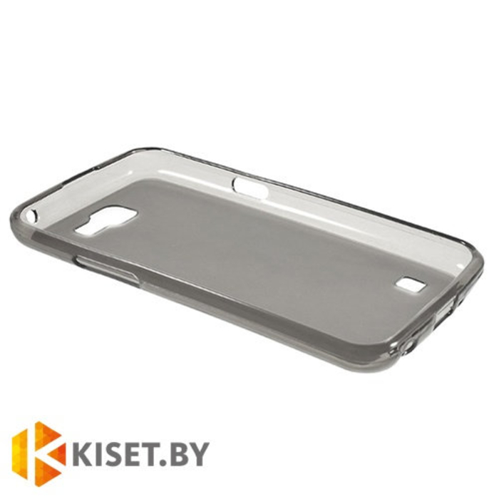 Силиконовый чехол матовый для LG K4, серый
