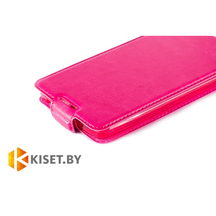 Чехол-книжка Experts SLIM Flip case для LG L65/L70, розовый