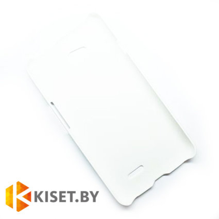 Пластиковый бампер Jekod и защитная пленка для LG L65/L70, белый