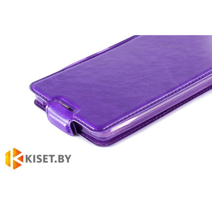 Чехол-книжка Experts SLIM Flip case для LG Max (X155), фиолетовый