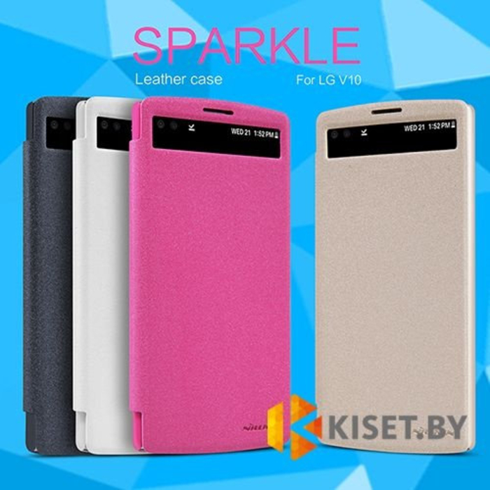 Чехол Nillkin Sparkle для LG V10/G4 Pro, черный