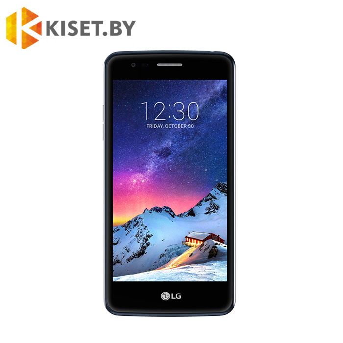 Защитное стекло на весь экран для LG K8 (2017) X240, черное