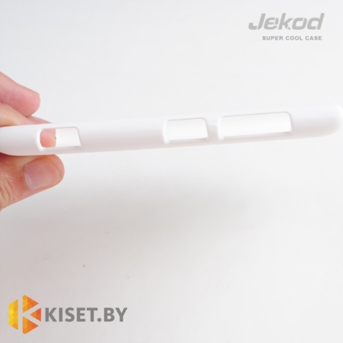 Пластиковый бампер Jekod и защитная пленка для Nokia Lumia 720, белый