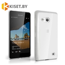 Силиконовый чехол KST UT для Microsoft Lumia 550 прозрачный