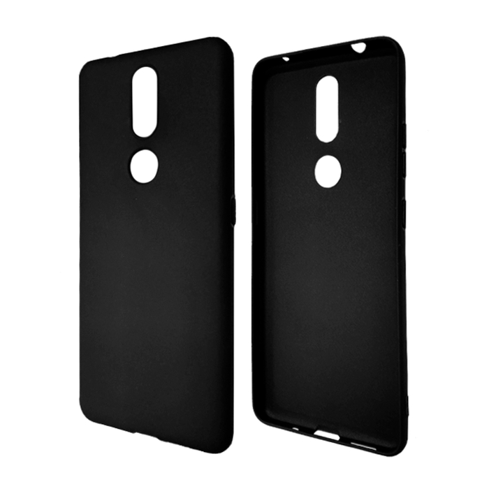 Силиконовый чехол KST MC для Nokia 2.4 черный матовый