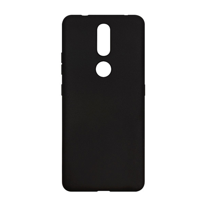 Силиконовый чехол KST MC для Nokia 2.4 черный матовый