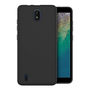 Силиконовый чехол KST MC для Nokia C01 Plus черный матовый