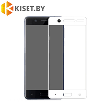 Защитное стекло KST FS для Nokia 6, белое