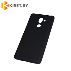 Силиконовый чехол KST MC для Nokia 7 Plus черный матовый