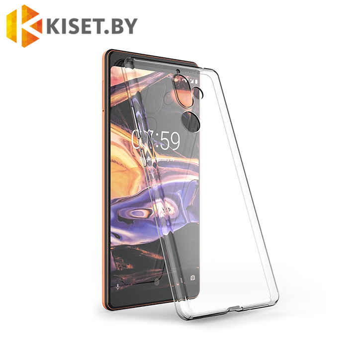 Силиконовый чехол Ultra Thin TPU для Nokia 7 Plus, прозрачный