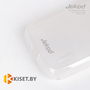 Силиконовый чехол Jekod с защитной пленкой для Nokia Asha 503, белый