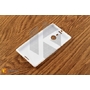 Силиконовый чехол матовый для Nokia Lumia 1520, белый