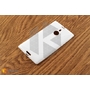 Силиконовый чехол матовый для Nokia Lumia 1520, белый