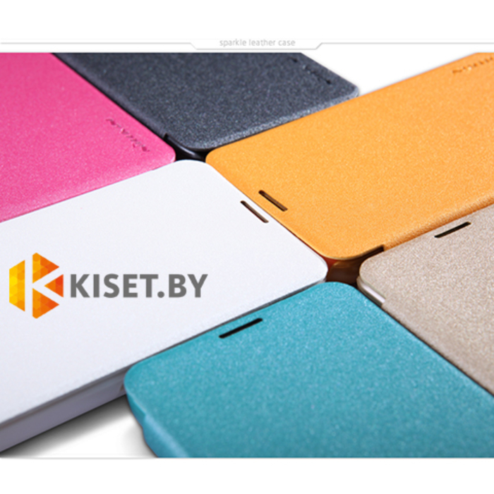Чехол Nillkin Sparkle для Nokia Lumia 530, золотой