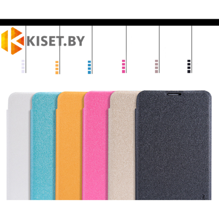 Чехол Nillkin Sparkle для Nokia Lumia 530, золотой