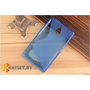 Силиконовый чехол для Nokia X2, голубой с волной
