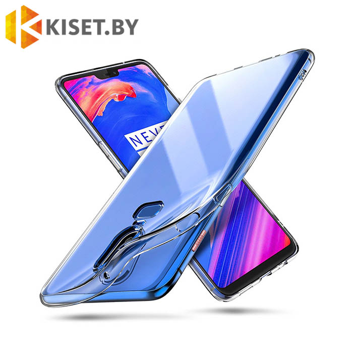 Силиконовый чехол Ultra Thin TPU для OnePlus 6 прозрачный