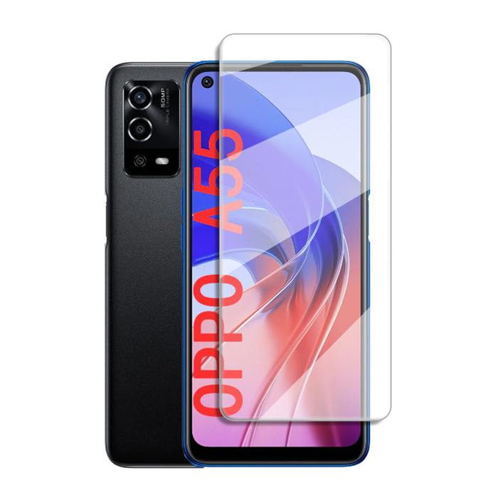 Защитное стекло KST 2.5D для OPPO A55 прозрачное