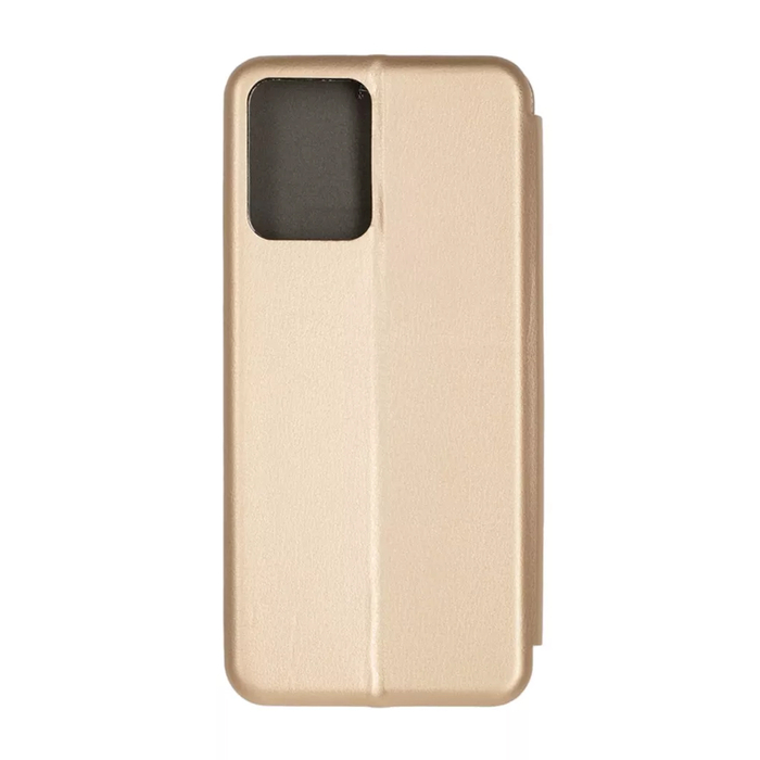 Чехол-книжка KST Book Case 3D с визитницей для Realme C30 золотой