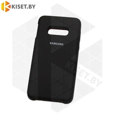 Soft-touch бампер KST Silicone Cover для Samsung Galaxy S10e (G970) черный