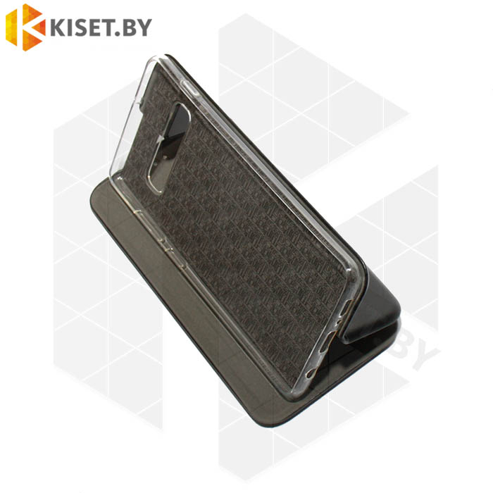 Чехол-книжка Book Case 3D с визитницей для Samsung Galaxy S10 черный (G973)