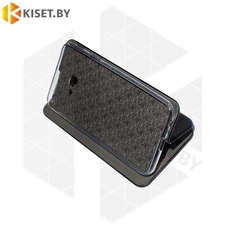 Чехол-книжка KST Book Case 3D с визитницей для Samsung Galaxy J4 Plus (2018) черный