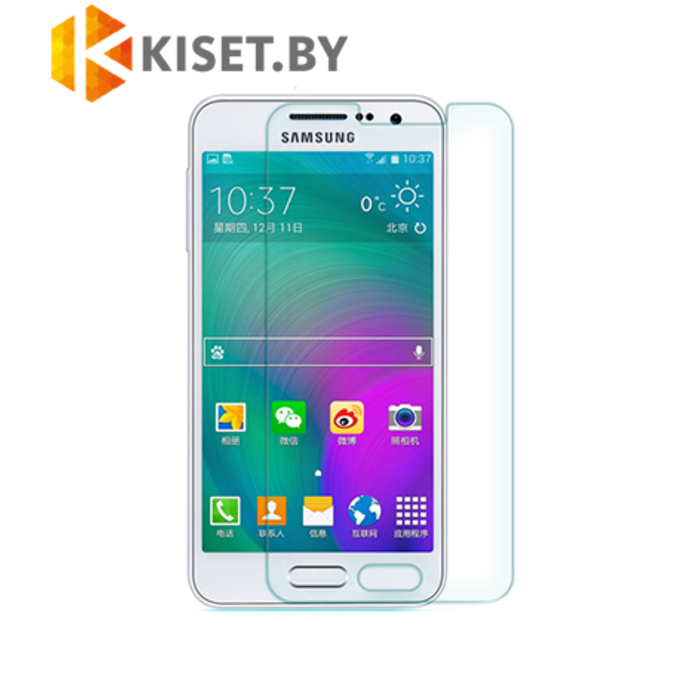 Защитное стекло для Samsung Galaxy A3 (A300F), прозрачное